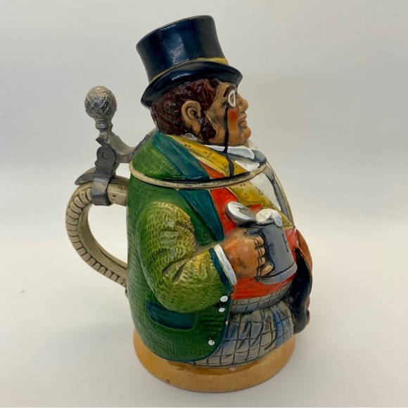 Vintage West Germany stein “rich man” Alt-Grenzau 1894 - Picture 3 of 15